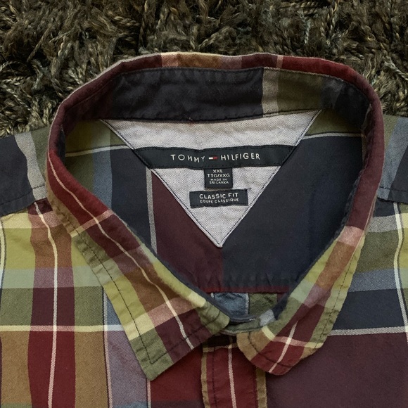 tommy hilfiger long sleeve button down ⚡️ xxl - Picture 4 of 6